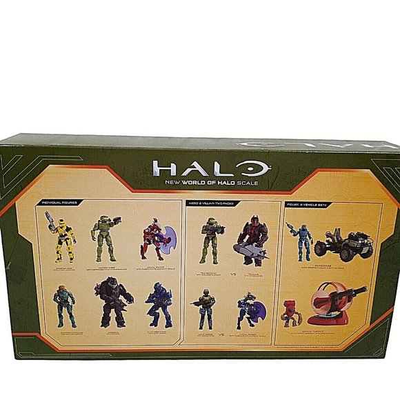 Halo Infinite Characters Tovaras Master Chief Hyperius Figures 10 Piece Set 5" - Picture 4 of 5